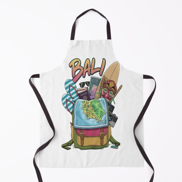 Item preview, Bali Indonesia travel island - Embrace the Spirit of Bali Adventure Backpacking designed and sold by stickercuffs.