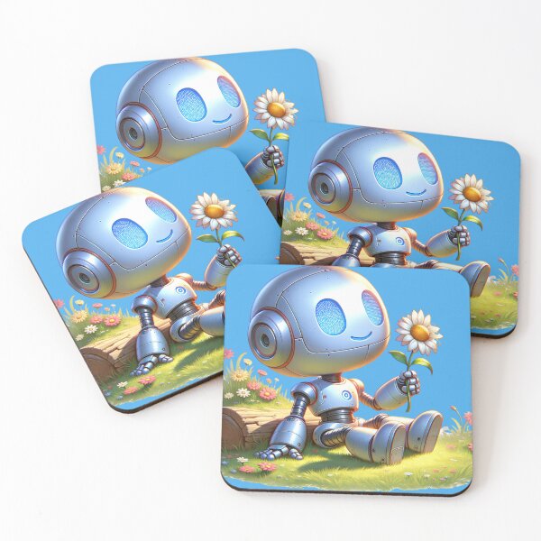 Item preview, Robot with flower designed and sold by John-Rock.