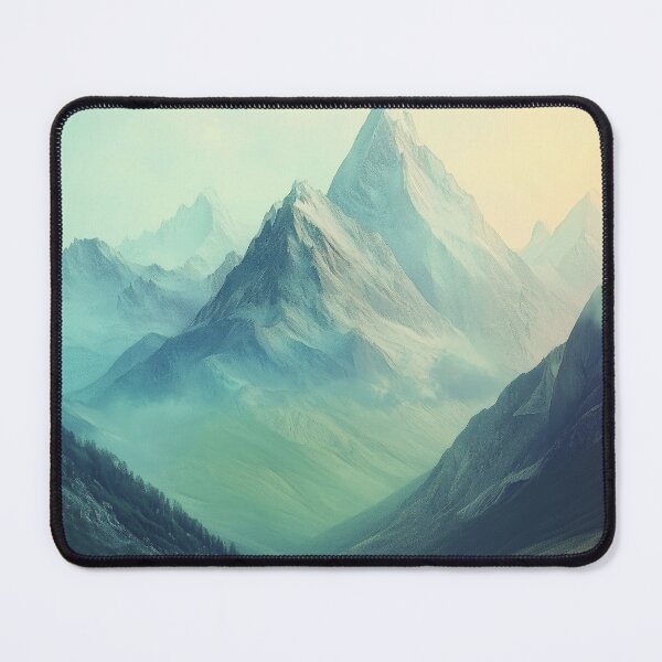 Item preview, Tranquil Alpine Reflections – Serene Mountain Landscape designed and sold by ArtSE46.
