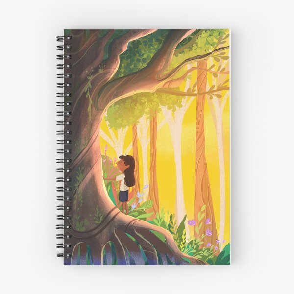 Aperçu de l'œuvre Les murmures de la forêt ancienne créée et vendue par Happy Lee.