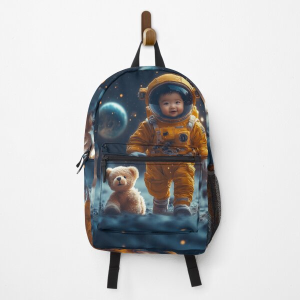 Item preview, Little Dreamer Astronaut – Poetic Space Exploration designed and sold by pixal-shop.