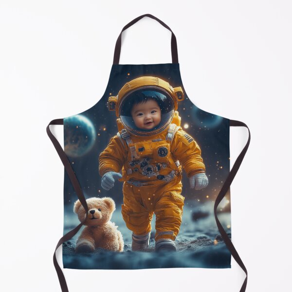 Item preview, Little Dreamer Astronaut – Poetic Space Exploration designed and sold by pixal-shop.