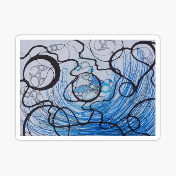 Vista previa del artículo con la obra «Desencadenante (de muchas emociones antiguas)», diseñado y vendido por IsaBELLA-HeART.