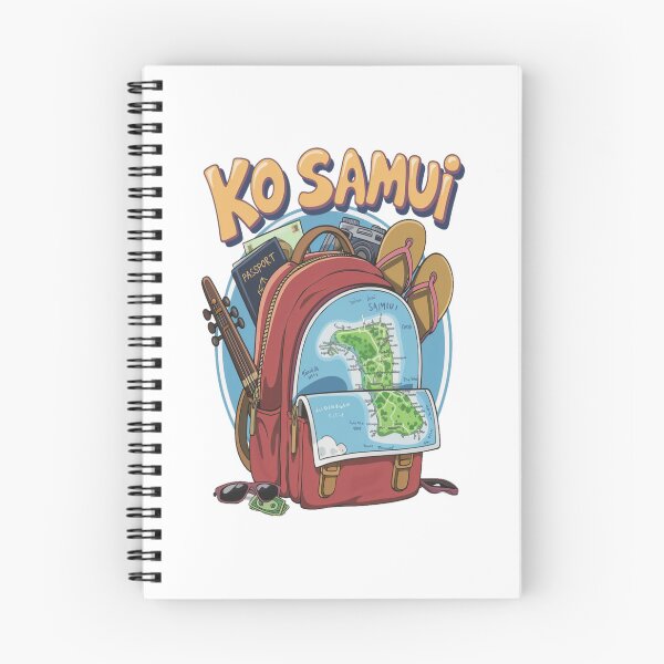 Item preview, Thailand  Koh Samui travel island - Embrace the Hippie Spirit of Ko Samui Adventure Backpacking designed and sold by stickercuffs.