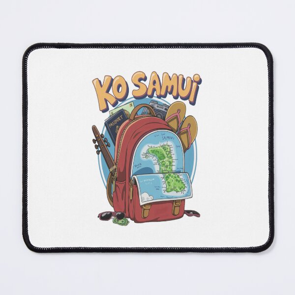 Item preview, Thailand  Koh Samui travel island - Embrace the Hippie Spirit of Ko Samui Adventure Backpacking designed and sold by stickercuffs.