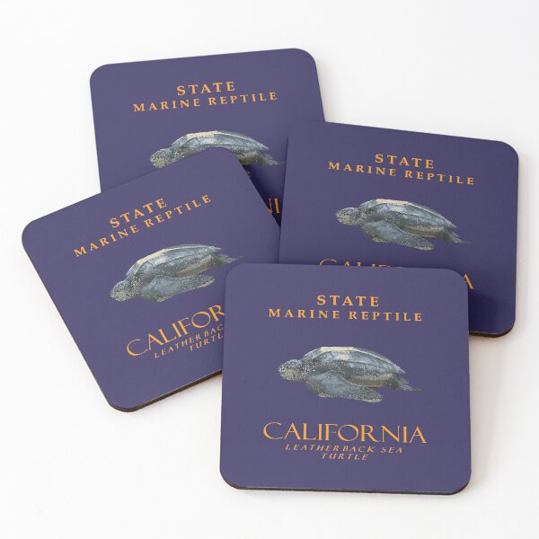 Item preview, California Territory Marine Reptile Leatherback Sea Turtle designed and sold by taiche.