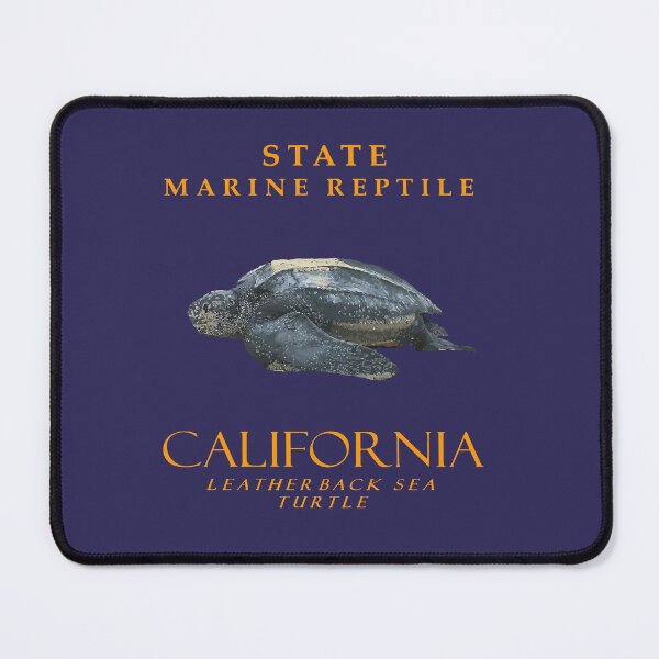 Item preview, California Territory Marine Reptile Leatherback Sea Turtle designed and sold by taiche.