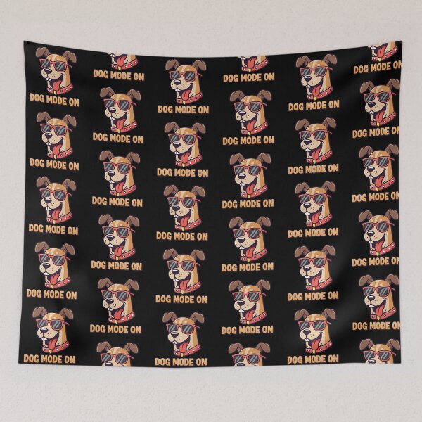 Item preview, Dog Mode On | Playful and Fun Pet Lover Graphic designed and sold by Tw1nsAIArt.