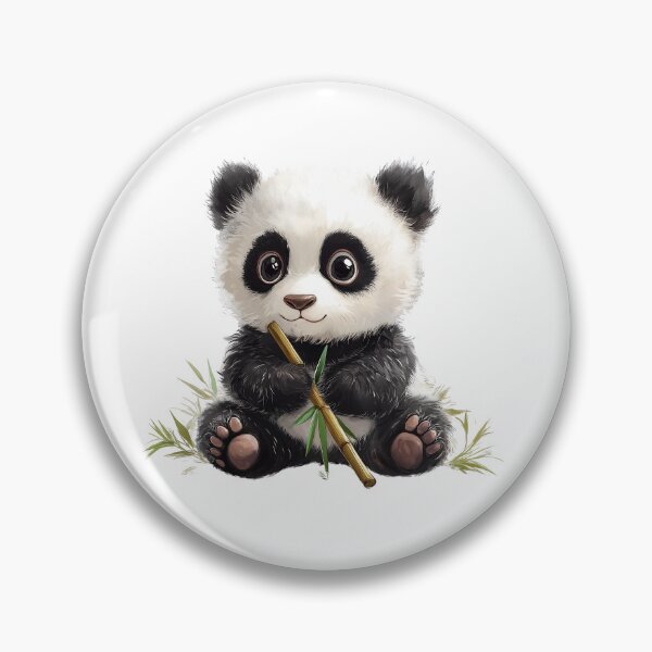 Item preview, Baby Cute Fluffy Panda designed and sold by Lemon-Monday.