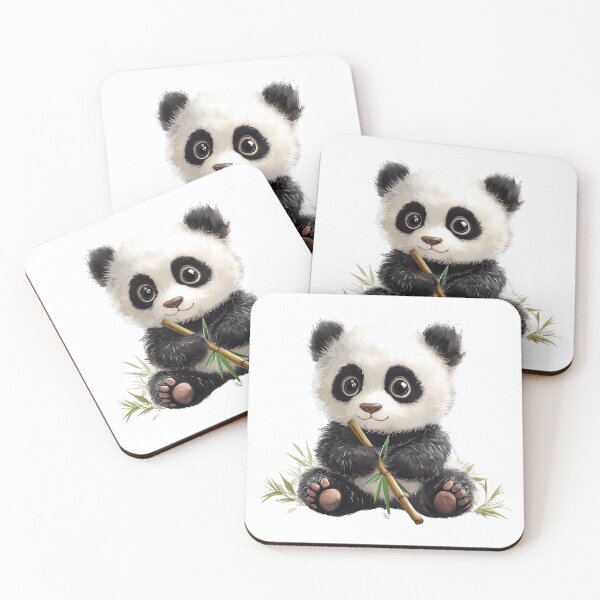 Item preview, Baby Cute Fluffy Panda designed and sold by Lemon-Monday.