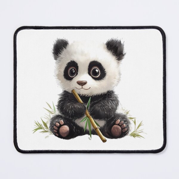 Item preview, Baby Cute Fluffy Panda designed and sold by Lemon-Monday.
