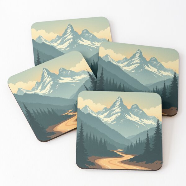 Item preview, Mountain Road Vista designed and sold by CosyCush.