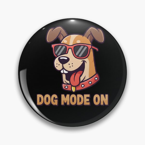 Item preview, Dog Mode On | Playful and Fun Pet Lover Graphic designed and sold by Tw1nsAIArt.
