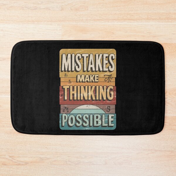 Item preview, MISTAKES MAKE THINKING POSSIBLE  designed and sold by Aise06.