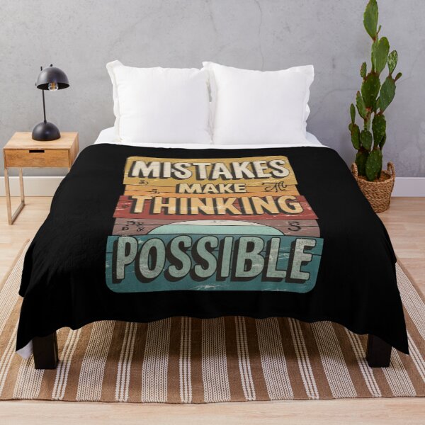 Item preview, MISTAKES MAKE THINKING POSSIBLE  designed and sold by Aise06.