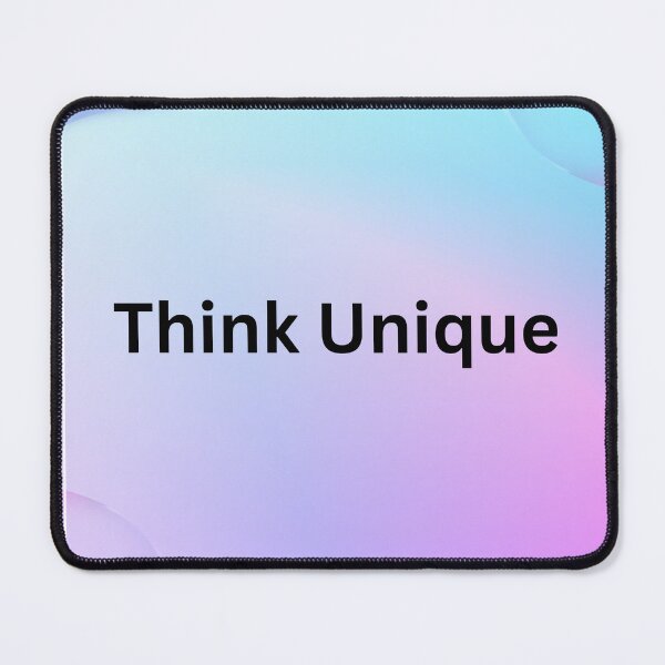 Item preview, Think Unique - Inspirational quote designed and sold by Naquo.
