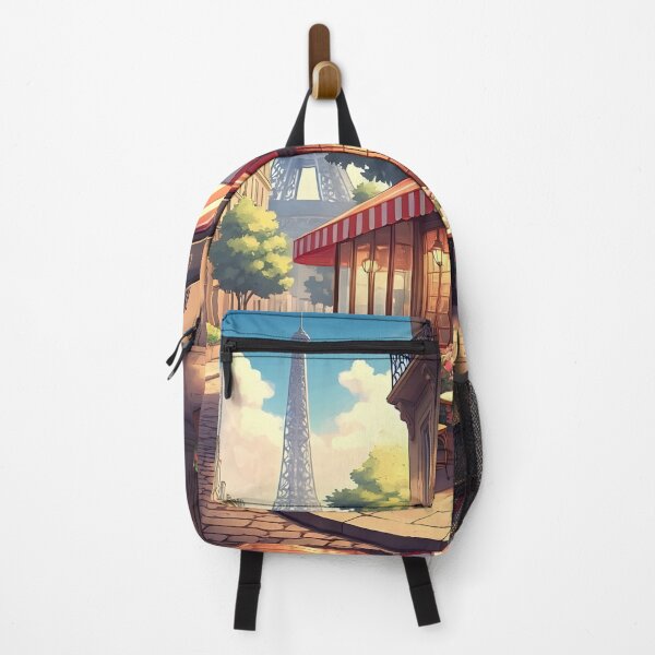 Item preview, Parisian Café: Cobblestone Charm and Blooming Ambiance designed and sold by LSVart.