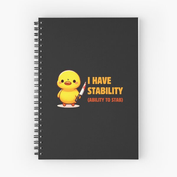 Item preview, Trust Me, I’m Stable Funny Duck Meme designed and sold by Hoshi-Club.