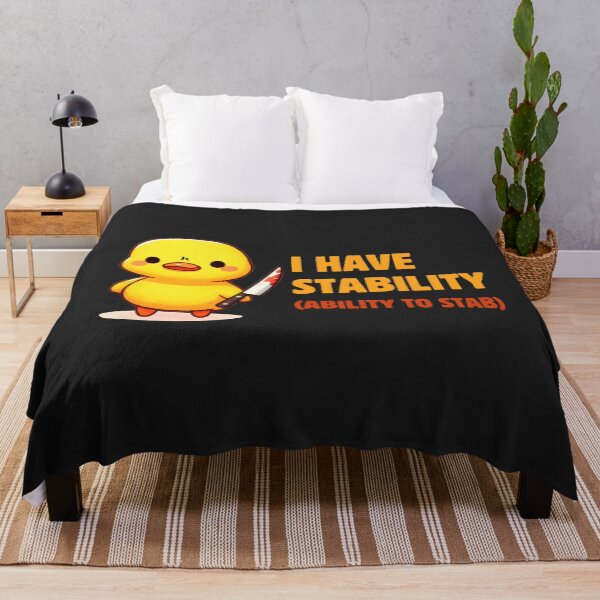 Item preview, Trust Me, I’m Stable Funny Duck Meme designed and sold by Hoshi-Club.