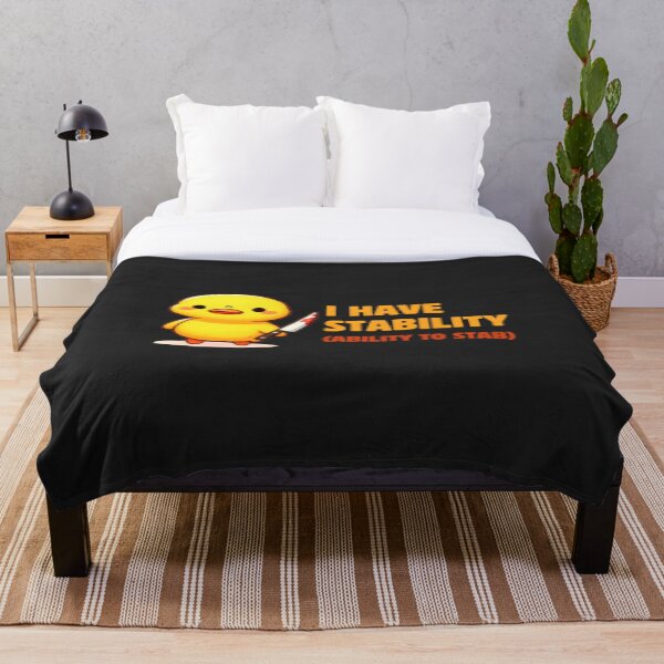 Item preview, Trust Me, I’m Stable Funny Duck Meme designed and sold by Hoshi-Club.