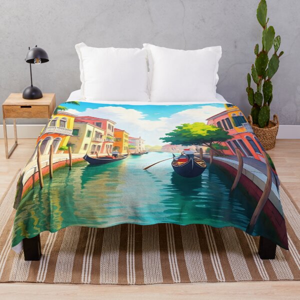 Item preview, La Pequeña Venecia de Phu Quoc: un colorido canal cultural designed and sold by LSVart.