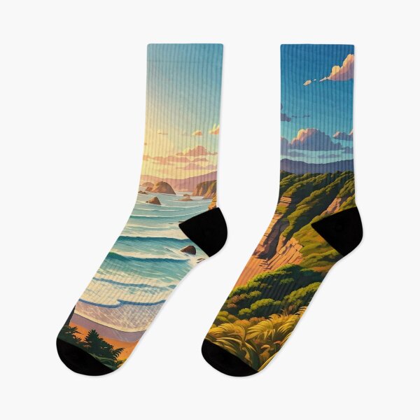 Item preview, Punakaiki Pancake Rocks: Sunset Drama on New Zealand’s West Coast designed and sold by LSVart.