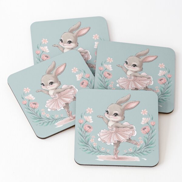 Aperçu de l'œuvre Ballerina Bunny créée et vendue par WikaKowalczyk.