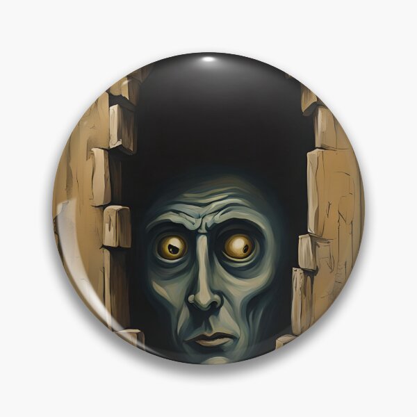 Item preview, The creepy man behind the wall - weird digital painting designed and sold by SirenSeventyOne.