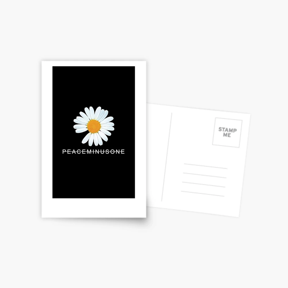 【激レア】 gdragon peaceminusoneポストカード 正規品 Flower G-DRAGON Übermensch poster 2025 World Tour comeback Big