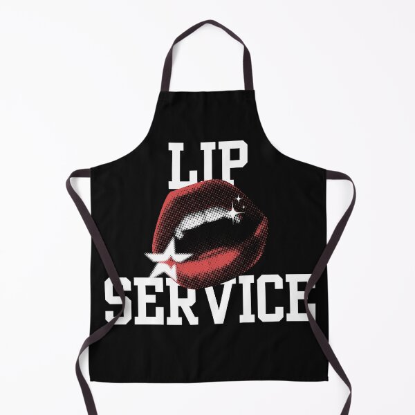 Item preview,  Pop Art Lips Design - Lip Service Typography Artwork designed and sold by likeforcode.