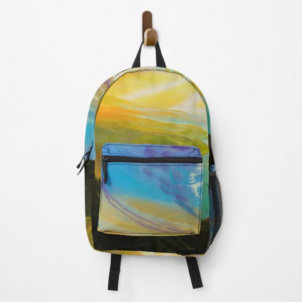 Item preview, Light radiation - a wide landscape with a lot of depth and light designed and sold by art paintings.