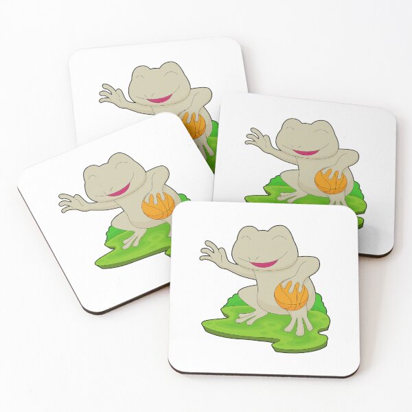 Item preview, Frog Basketball player Basketball designed and sold by Snabdesign84.