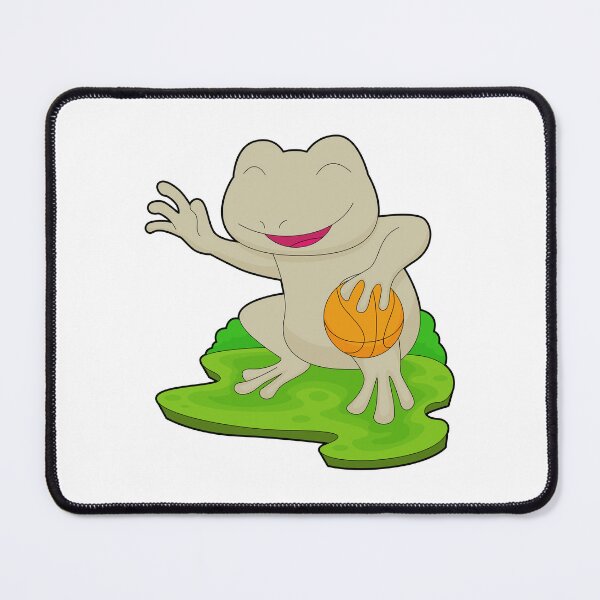 Item preview, Frog Basketball player Basketball designed and sold by Snabdesign84.