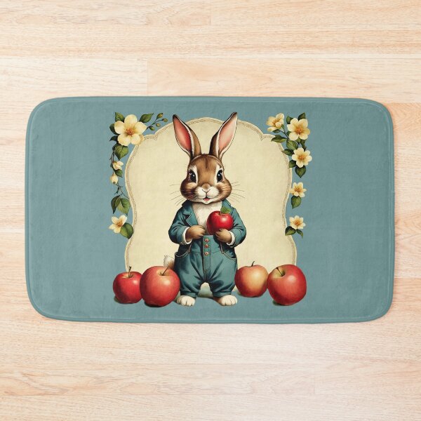 Item preview, Easter Rabbit and Apples | Gift for Easter Season designed and sold by UnhingedBird.