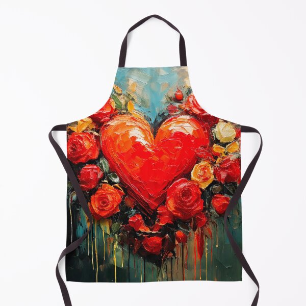 Item preview, Rose and heart artwork designed and sold by Marcu Ioachim.