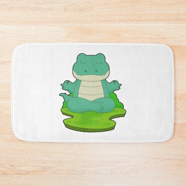 Item preview, Crocodile Yoga Fitness Meditation designed and sold by Snabdesign84.