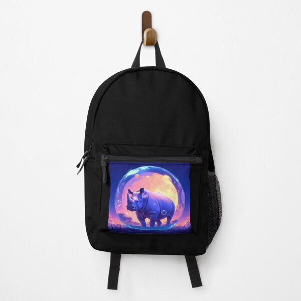 Item preview, Rhino // Cute Rhino art // Rhinos // children // Bubbles // Baby Rhino designed and sold by SMARTKIT DESIGNAGENCY.