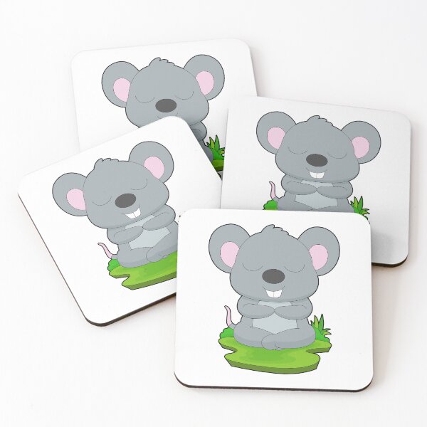 Item preview, Mouse Yoga Fitness Meditation designed and sold by Snabdesign84.