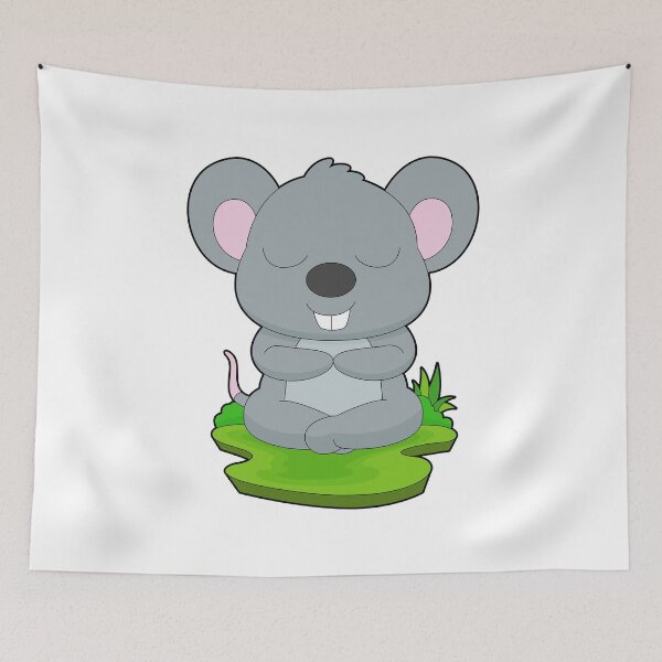 Item preview, Mouse Yoga Fitness Meditation designed and sold by Snabdesign84.