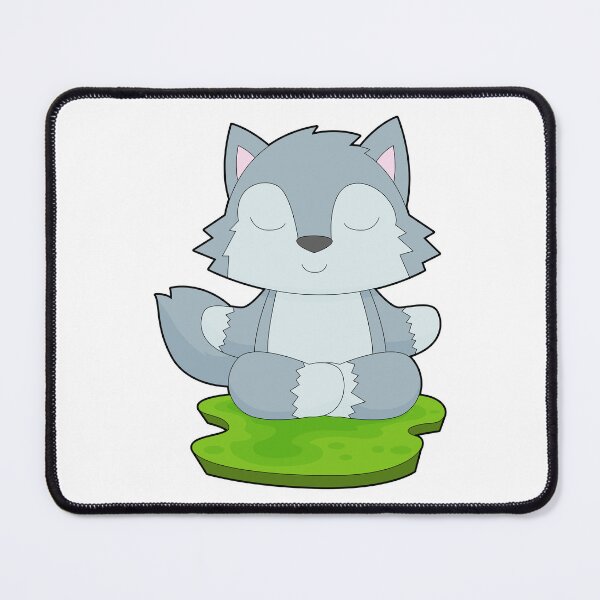 Item preview, Wolf Yoga Fitness Meditation designed and sold by Snabdesign84.