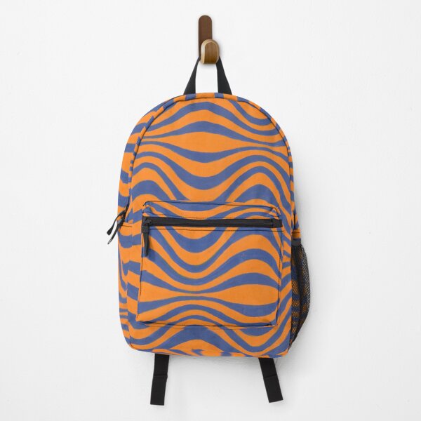 Item preview, Blue and Orange Waves designed and sold by jamesknightsart.
