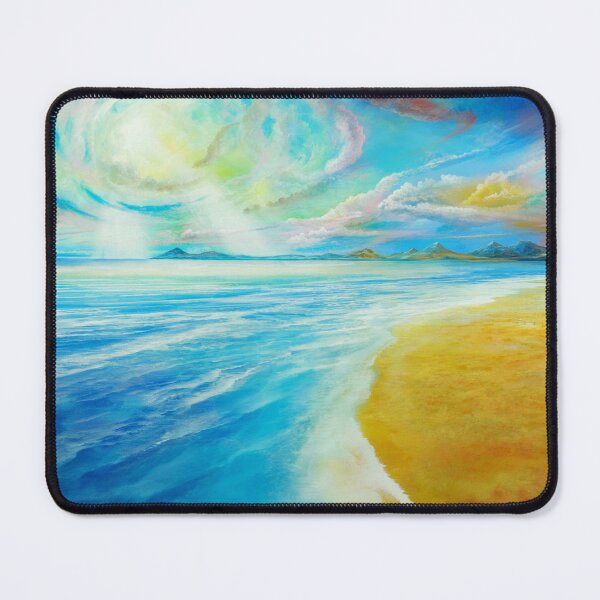 Item preview, Land beach - rough sea with wind in the sky designed and sold by art paintings.