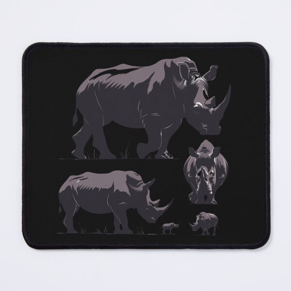 Item preview, Black Rhino Endangered species designed and sold by SMARTKIT DESIGNAGENCY.