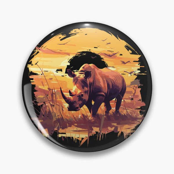 Item preview, Black Rhino Endangered species designed and sold by SMARTKIT  DESIGNAGENCY.