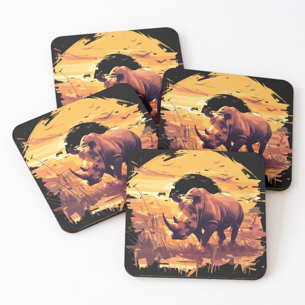 Item preview, Black Rhino Endangered species designed and sold by SMARTKIT  DESIGNAGENCY.