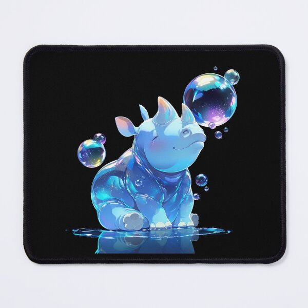 Item preview, Rhino // Cute Rhino art // Rhinos // children // Bubbles // Baby Rhino designed and sold by SMARTKIT DESIGNAGENCY.