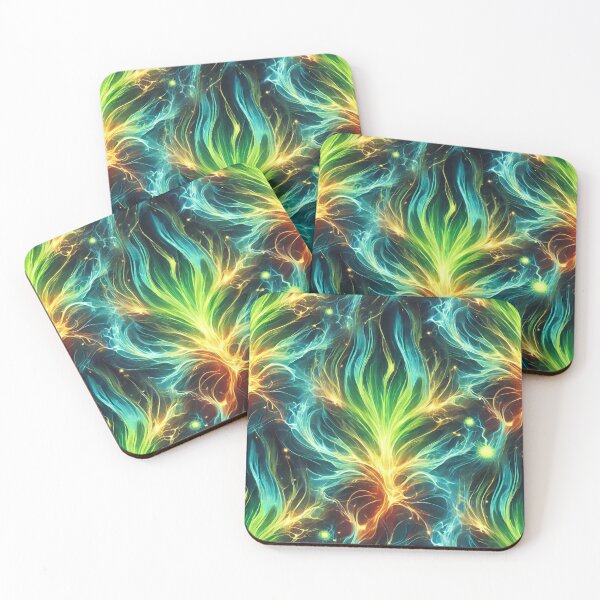 Item preview, Futuristic Plasma Flame Pattern designed and sold by Wiredart.