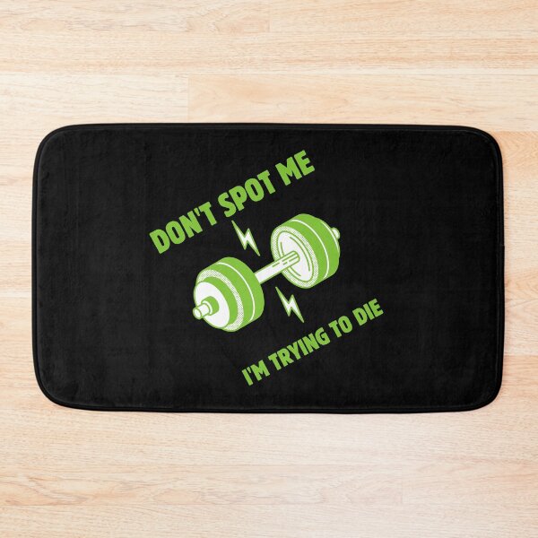 Item preview, Don't Spot Me I'm Going to Die Funny Raccoon Gym Meme designed and sold by Hoshi-Club.