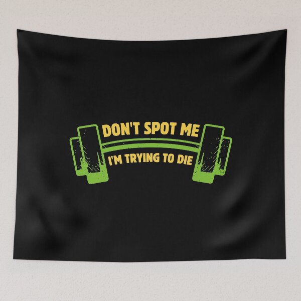 Item preview, Lift Heavy, Regret Instantly Funny Gym Struggles Meme designed and sold by Hoshi-Club.