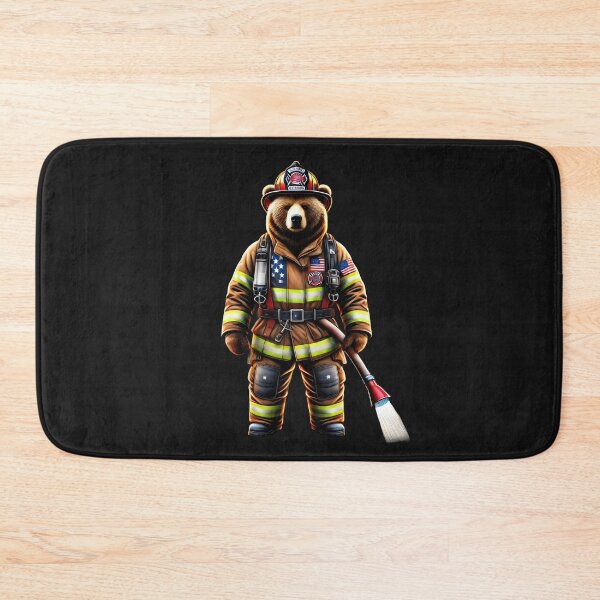 Item preview, Fireman bear designed and sold by SaNNty.